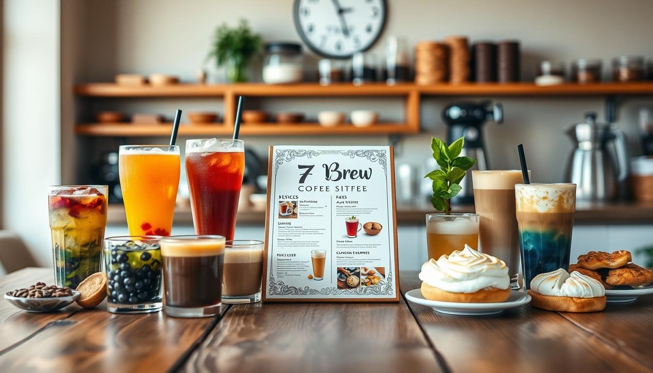 7 brew coffee menu