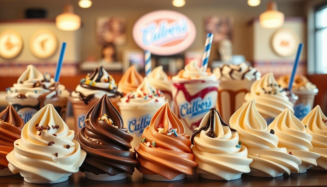 culvers ice cream menu