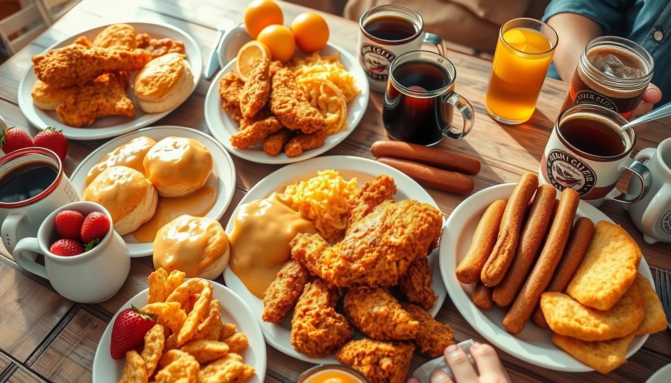 popeyes breakfast menu