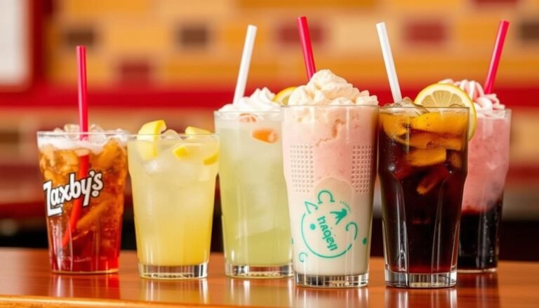 zaxby's drink menu
