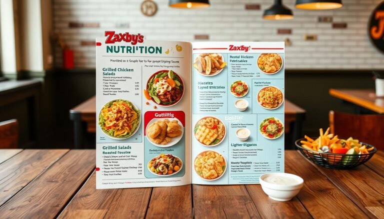 zaxby's nutrition menu