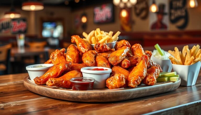 zaxby's wing menu